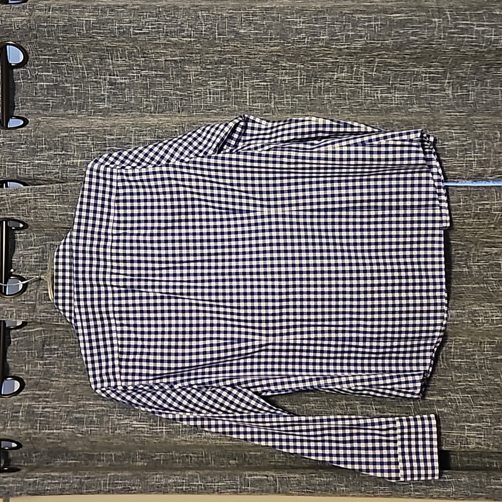 Landsend women's gingham button-up - Picture 3 of 3